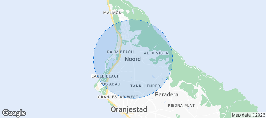 Noord overig Airbnb map